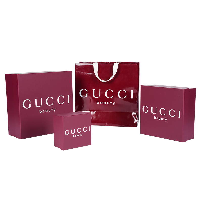 Kotak kertas cetak offset bergaya laci untuk kemasan perawatan kulit