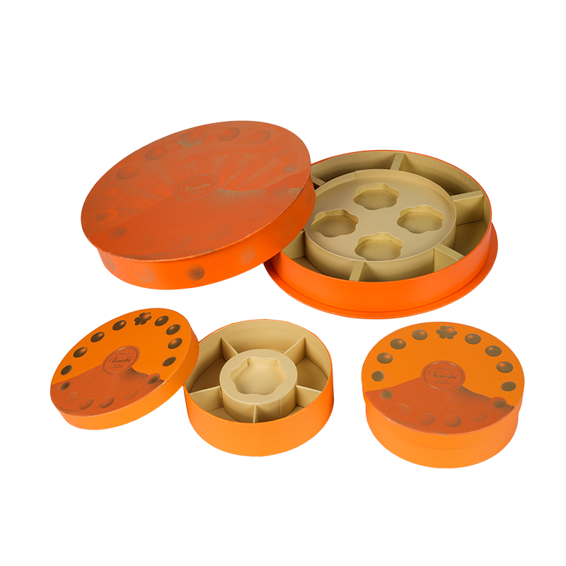 Kotak permen bulat tahan lembab yang kaku