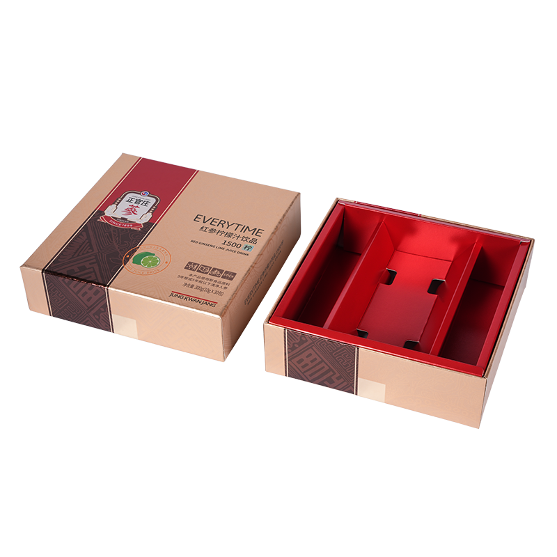 Kotak hadiah sarang burung dengan tutup yang bisa dibuka dan kaku