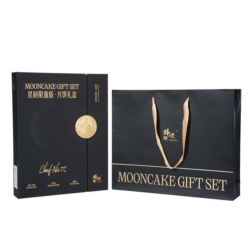 Tas jinjing kue kraft/karton putih dengan pegangan tahan air