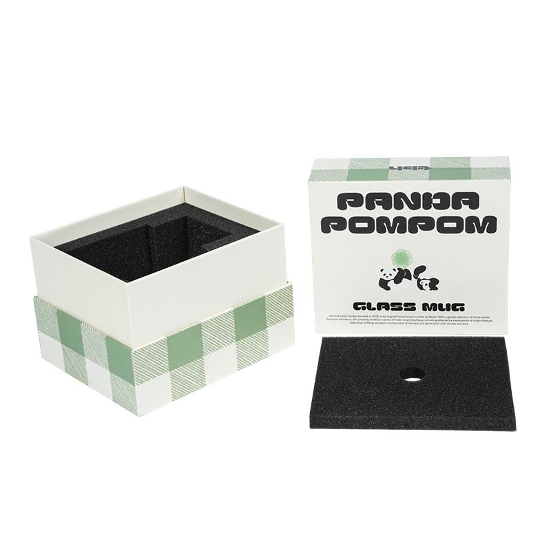 Kemasan umum kotak kardus kaku berbentuk buku