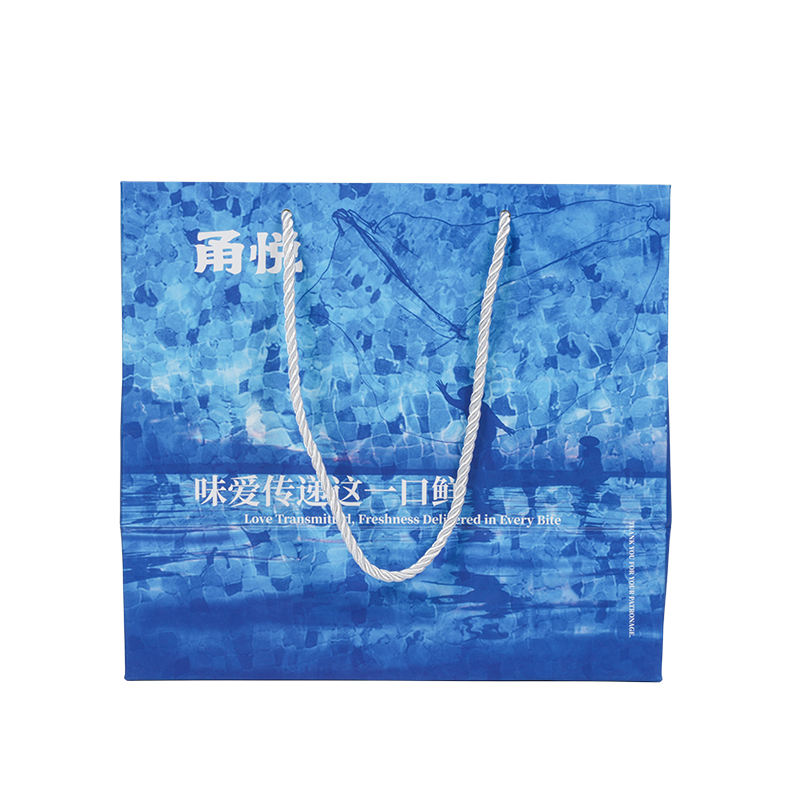 Tas bawa pulang kertas kraft yang lembut dan lembut