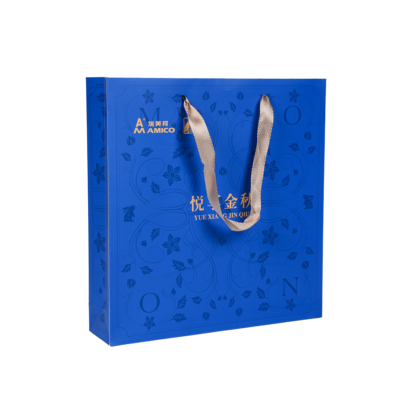 Tas jinjing kertas kraft vertikal bertema liburan