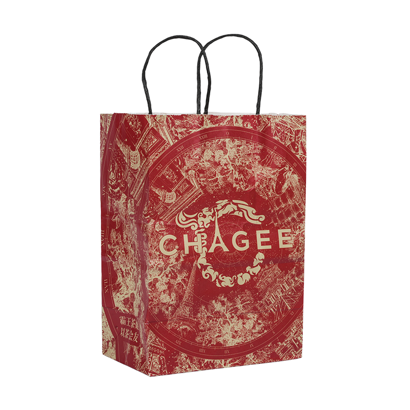 Kantong kertas karton putih timbul hot stamping untuk kemasan parfum