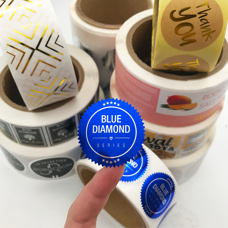 Label perekat kertas berlapis