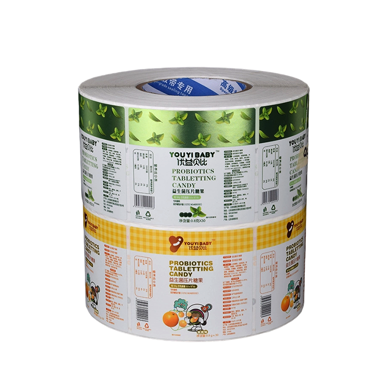 Label perekat kertas berlapis